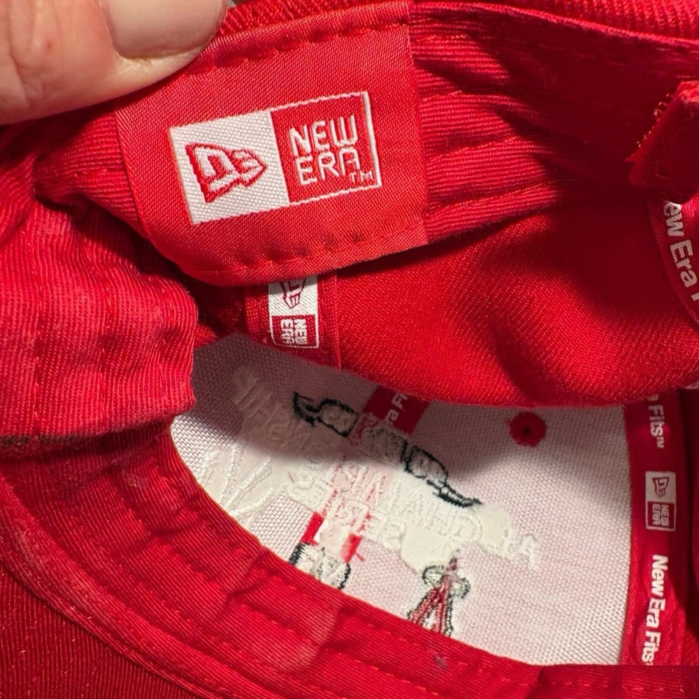 New Era Red angels Yankees Championship Series Cap - Picture 7 of 7